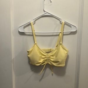 Old Navy Women’s Small Yellow Bikini Top